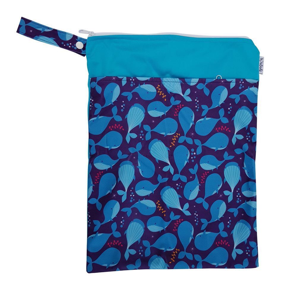Waterproof Wet Bag for Babies Cloth Nappy Diaper Wipes Swimwear Picnic Pool - Picture 98 of 209