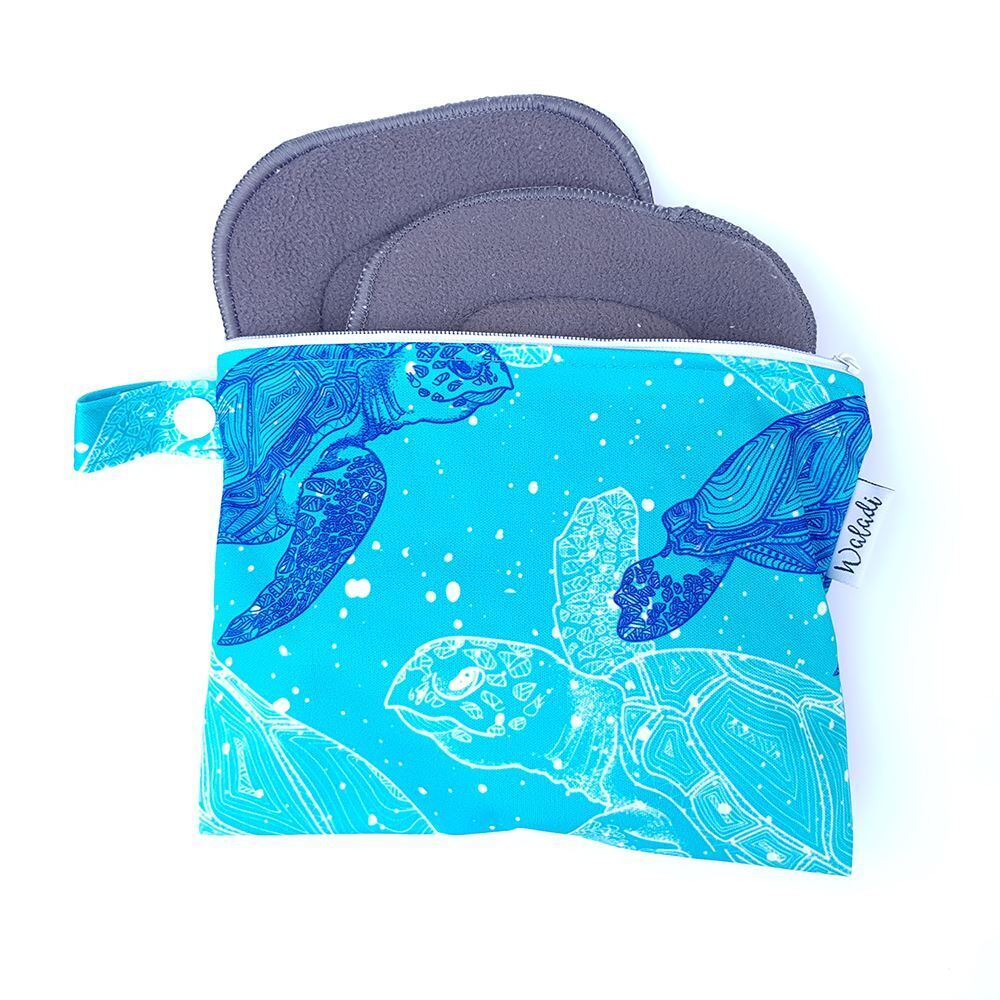 Waterproof Wet Bag for Babies Cloth Nappy Diaper Wipes Swimwear Picnic Pool - Picture 181 of 209