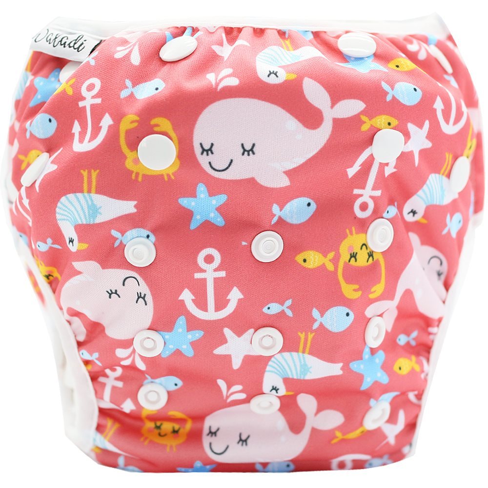 Reusable Swim Nappy Pant Diaper Newborn Baby Toddler Swimming Unisex Boy Girl 
