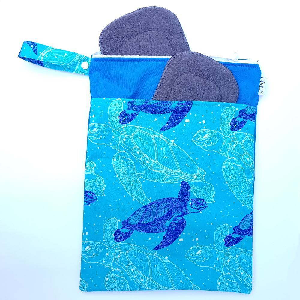 Waterproof Wet Bag for Babies Cloth Nappy Diaper Wipes Swimwear Picnic Pool - Picture 108 of 209