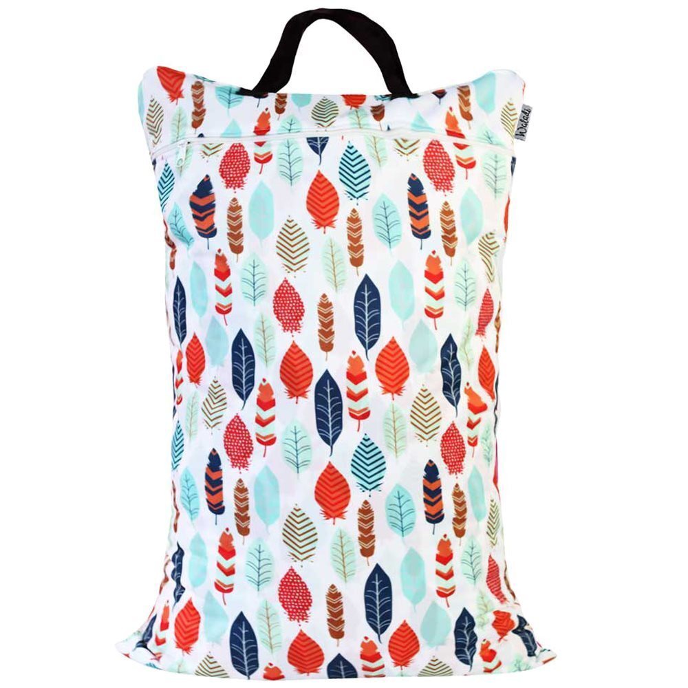 Waterproof Wet Bag for Babies Cloth Nappy Diaper Wipes Swimwear Picnic Pool - Picture 20 of 209