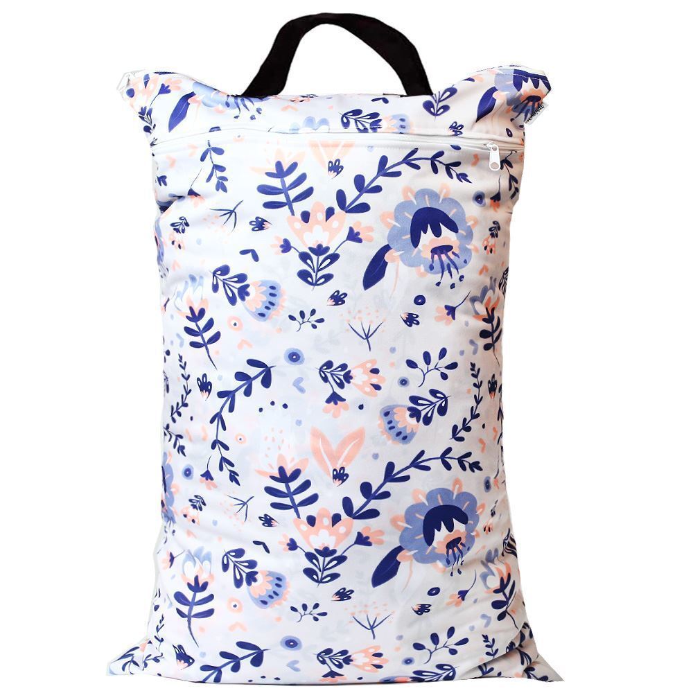 Waterproof Wet Bag for Babies Cloth Nappy Diaper Wipes Swimwear Picnic Pool - Picture 33 of 209