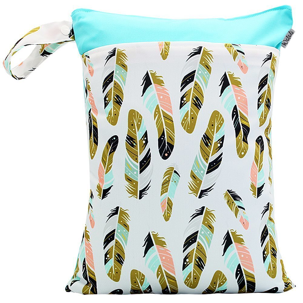 Waterproof Wet Bag for Babies Cloth Nappy Diaper Wipes Swimwear Picnic Pool - Picture 50 of 209
