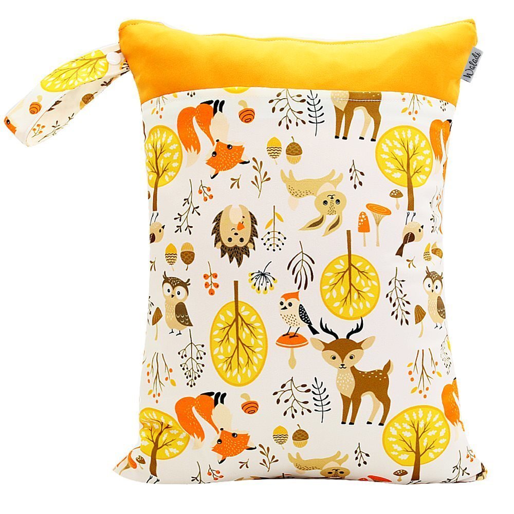 Waterproof Wet Bag for Babies Cloth Nappy Diaper Wipes Swimwear Picnic Pool - Picture 51 of 209