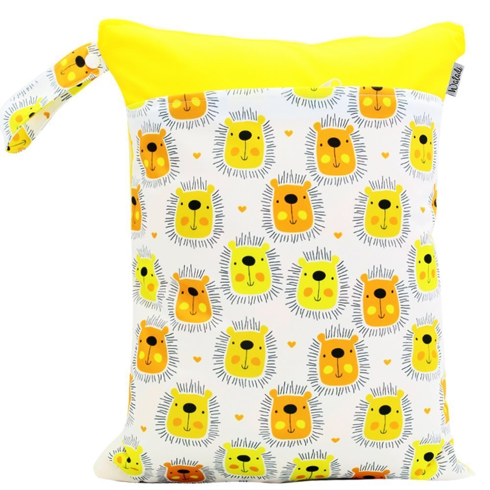 Waterproof Wet Bag for Babies Cloth Nappy Diaper Wipes Swimwear Picnic Pool - Picture 74 of 209