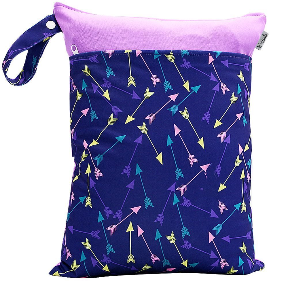 Waterproof Wet Bag for Babies Cloth Nappy Diaper Wipes Swimwear Picnic Pool - Picture 80 of 209