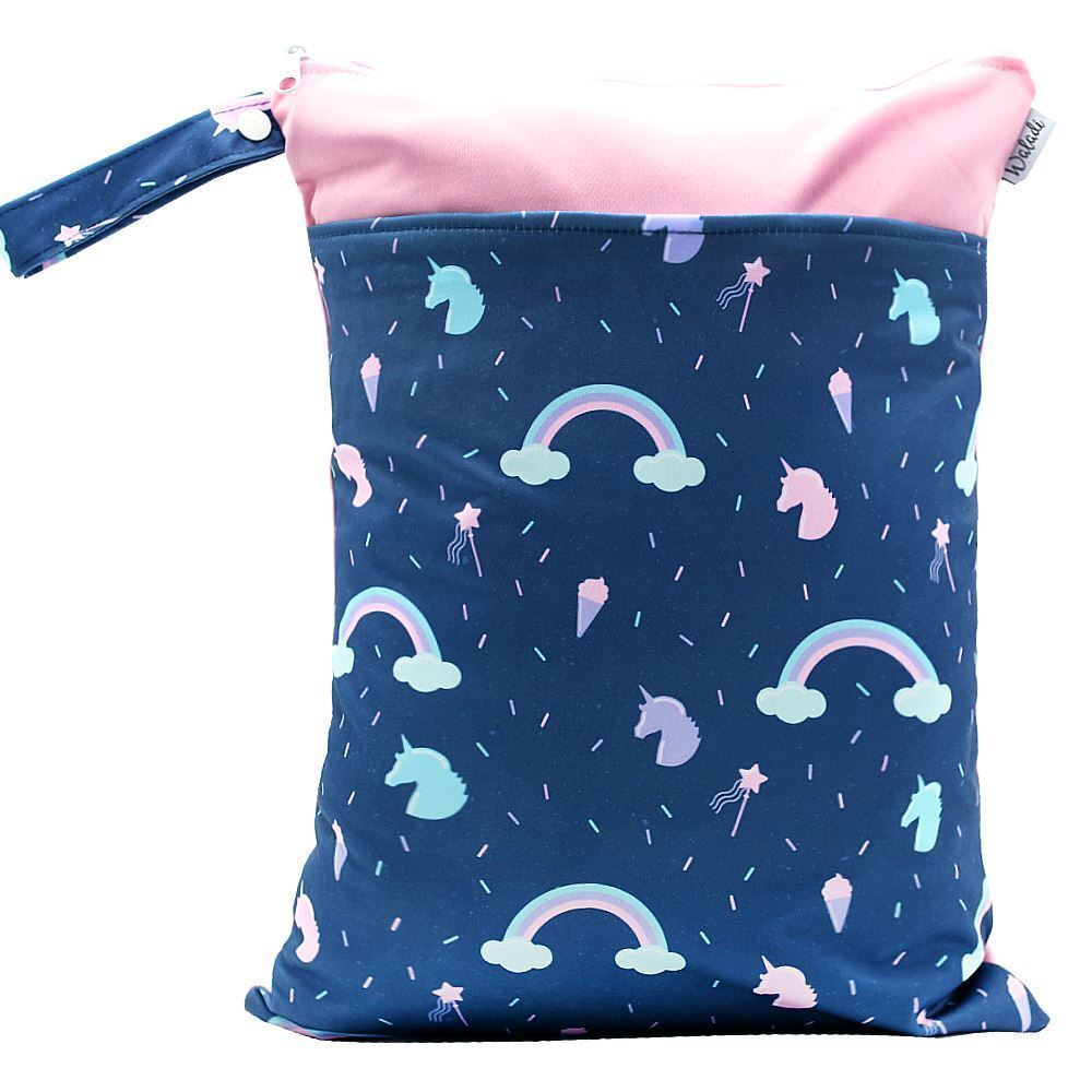 Waterproof Wet Bag for Babies Cloth Nappy Diaper Wipes Swimwear Picnic Pool - Picture 85 of 209