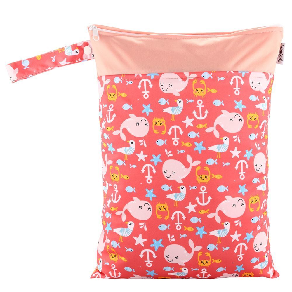 Waterproof Wet Bag for Babies Cloth Nappy Diaper Wipes Swimwear Picnic Pool - Picture 88 of 209
