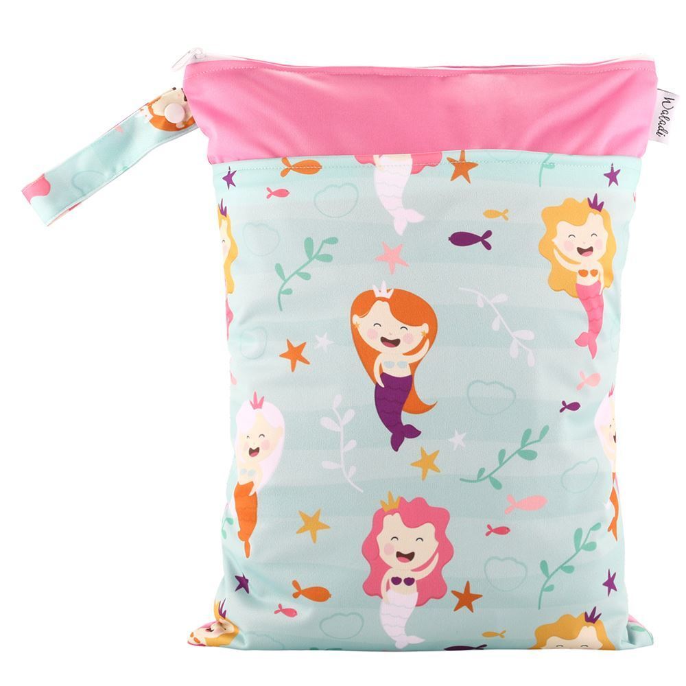 Waterproof Wet Bag for Babies Cloth Nappy Diaper Wipes Swimwear Picnic Pool - Picture 90 of 209
