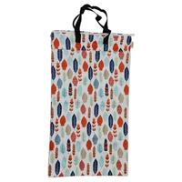 Waterproof Double Zip Large Wet Bag Feather 40x70cm