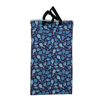 Waterproof Double Zip Large Wet Bag Whales 40x70cm