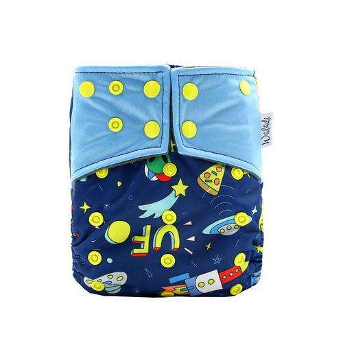 Space Design Bamboo Charcoal Cloth Nappy