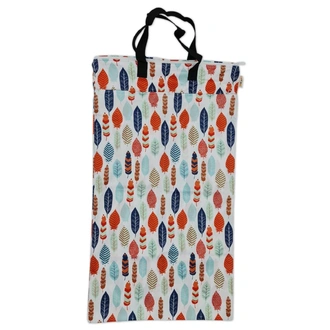 Waterproof Double Zip Large Wet Bag Feather 40x70cm