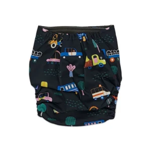 Vehicles Cloth Nappy with Insert