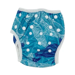 Reusable Swim Nappy - Turtles