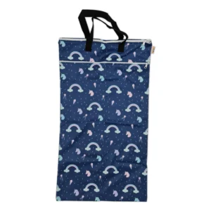 Waterproof Double Zip Large Wet Bag Unicorn 40x70cm