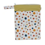 Waterproof Double Zip Wet Bag Polka Dots 30x40cm - Medium
