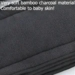 Charcoal Bamboo Cloth Nappy Insert
