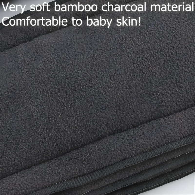 Charcoal Bamboo Cloth Nappy Insert