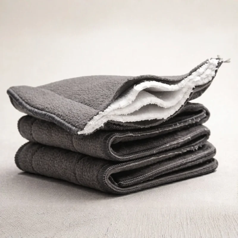 Charcoal Bamboo Cloth Nappy Insert