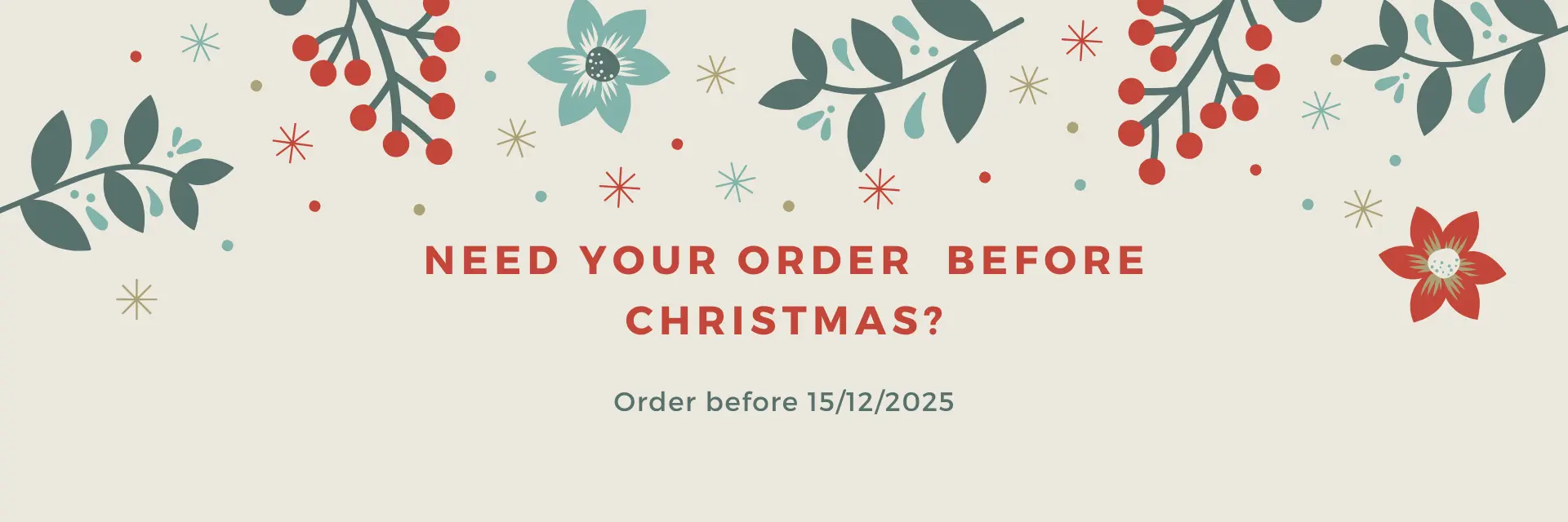 Order before Christmas from Waladi