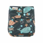 Ocean Dreams Bamboo Charcoal Cloth Nappy Ocean Dreams Bamboo Charcoal Cloth Nappy