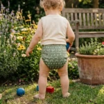 Waladi Cloth Nappy Olive Grove Design