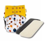 Polka Overnight Cloth Nappy Set