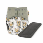 Rainbow & Hearts Cloth Nappy with Insert