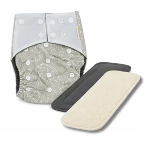 White Branches Overnight Cloth Nappy Set