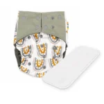 Rainbow & Hearts Newborn Cloth Nappy Starter Set | Includes Microfibre Insert Rainbow & Hearts Newborn Cloth Nappy Starter Set | Includes Microfibre Insert