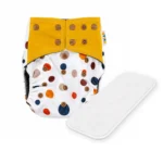 Polka Dots Newborn Cloth Nappy Starter Set | Includes Microfibre Insert Polka Dots Newborn Cloth Nappy Starter Set | Includes Microfibre Insert