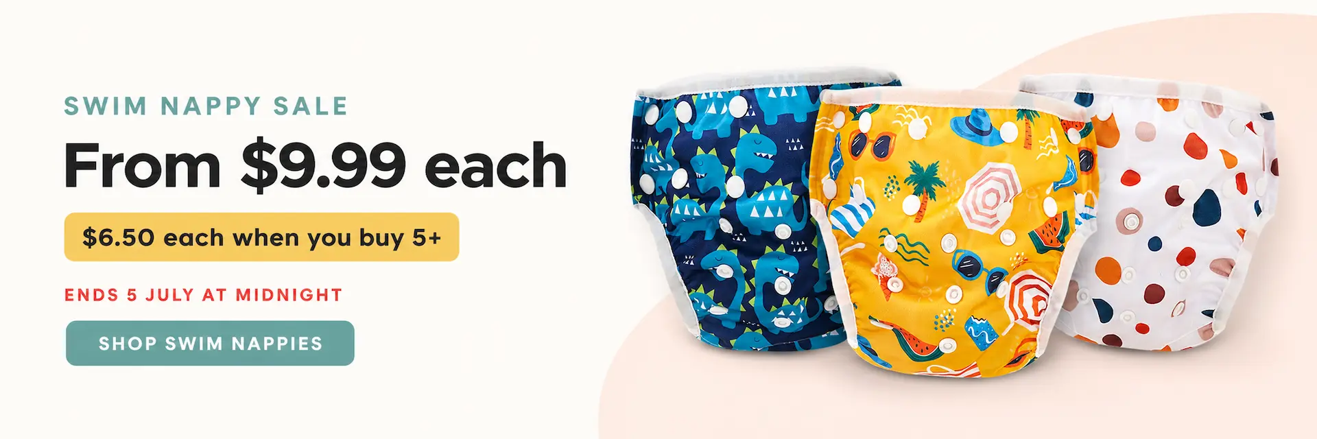 Swim Nappy Sale