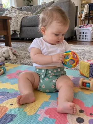 Baby Wearing Daisy Waladi Cloth Nappy
