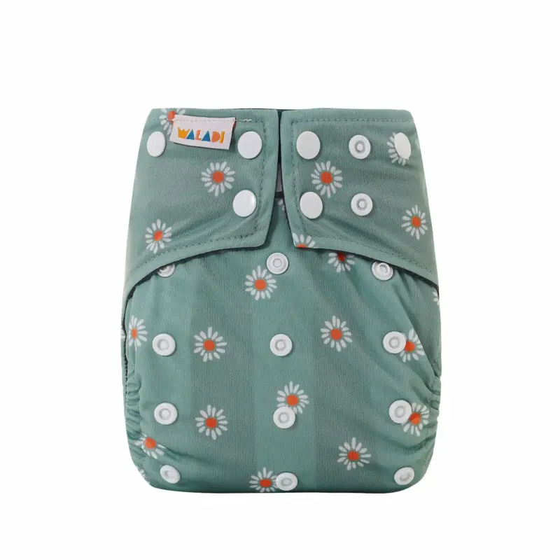 Reusable Cloth Nappy - Little Daisy - Waladi Cloth Nappies