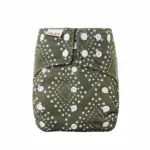 Reusable Cloth Nappy - Nomad Olive - Waladi Cloth Nappies
