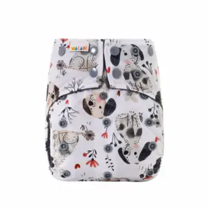 Reusable Cloth Nappy - Puppy Tales - Waladi Cloth Nappies