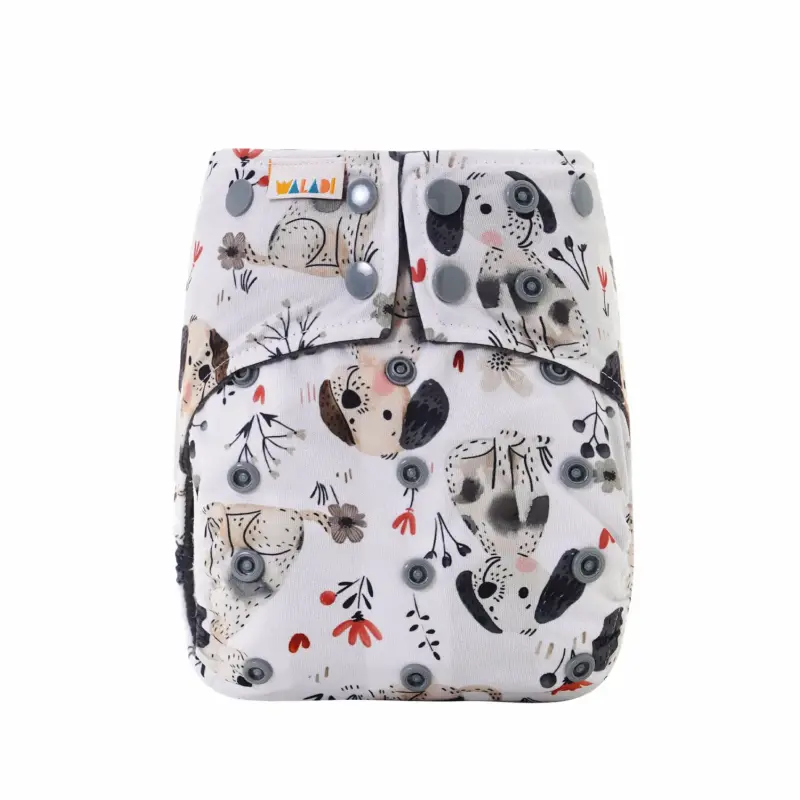 Reusable Cloth Nappy - Puppy Tales - Waladi Cloth Nappies