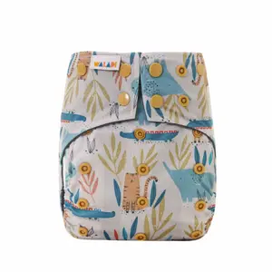 Reusable Cloth Nappy - Wild Parade - Waladi Cloth Nappies