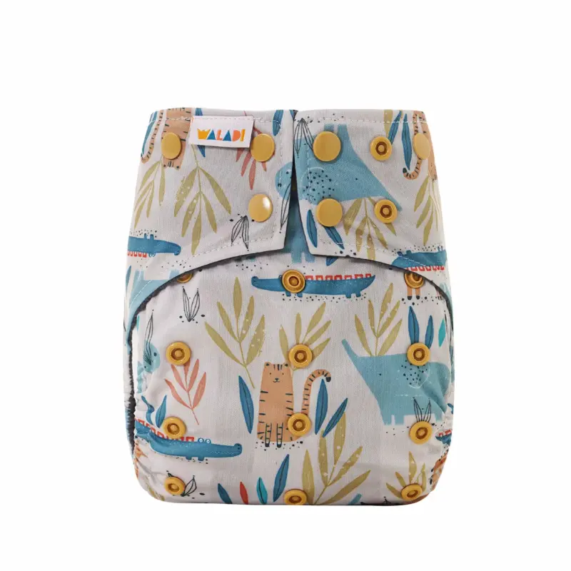 Reusable Cloth Nappy - Wild Parade - Waladi Cloth Nappies Reusable Cloth Nappy - Wild Parade - Waladi Cloth Nappies