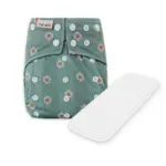 Reusable Cloth Nappy with Microfibre Insert - Little Daisy - Waladi Cloth Nappies Reusable Cloth Nappy with Microfibre Insert - Little Daisy - Waladi Cloth Nappies