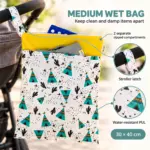 Waladi Medium Wet Bag Features