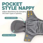 Waladi Pocket Style Cloth Nappy