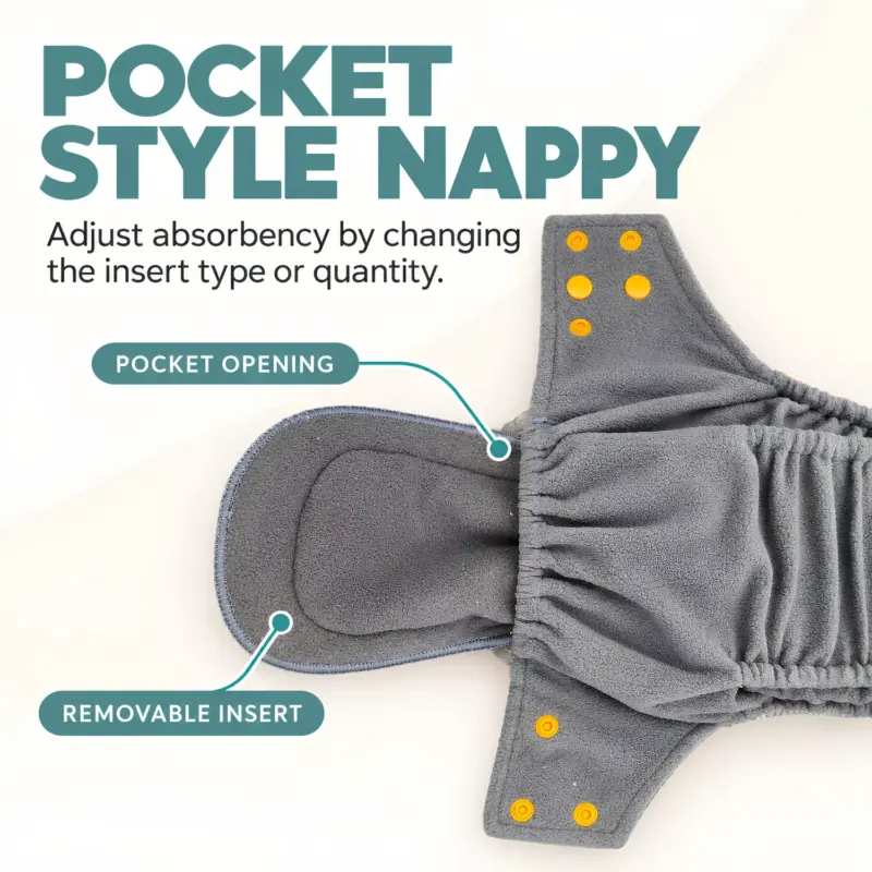 Waladi Pocket Style Cloth Nappy