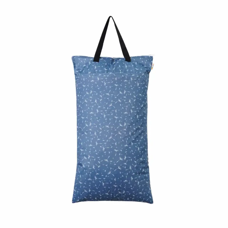 Large Wet Bag with double zips and a handle, Midnight Dreams print Large Wet Bag with double zips and a handle, Midnight Dreams print