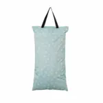Waladi large wet bag with double zip and a handle, Little Daisy print